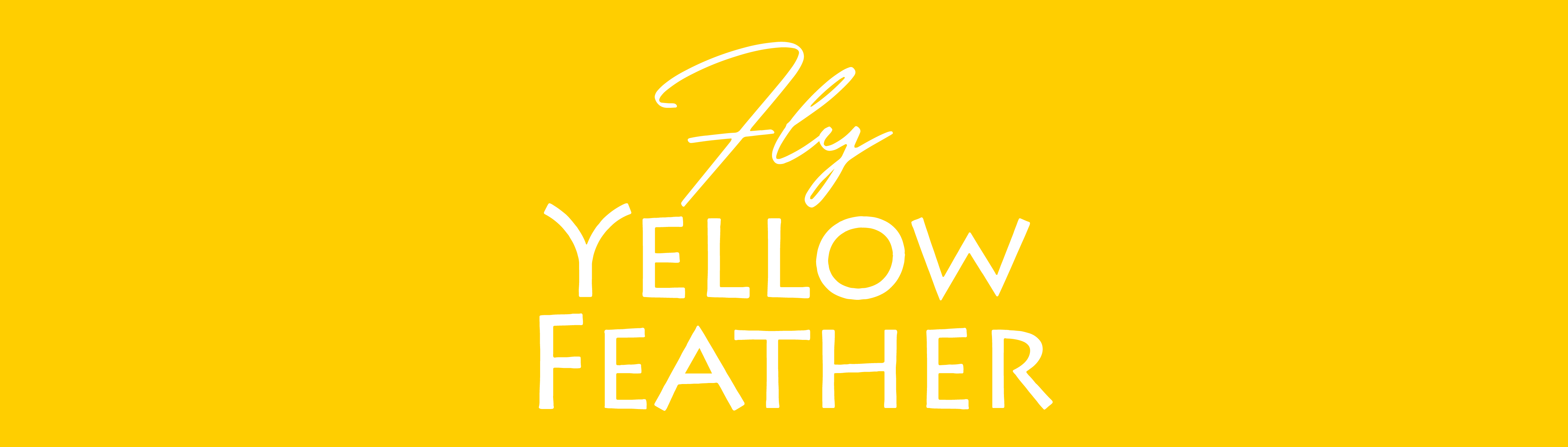 Fly Yellow Feather